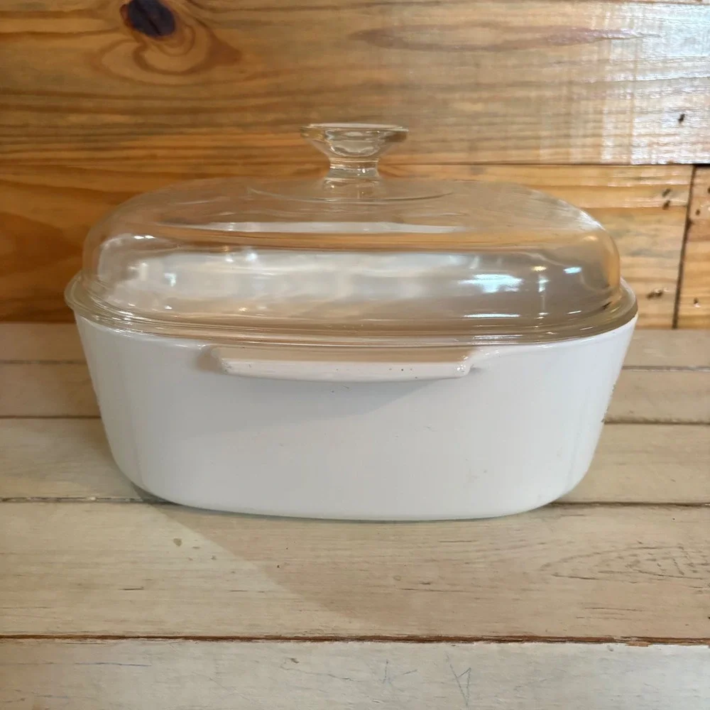 CorningWare Vintage Spice O Life 4 Quart Casserole Dish A-84-B Pyrex Lid A-12-C